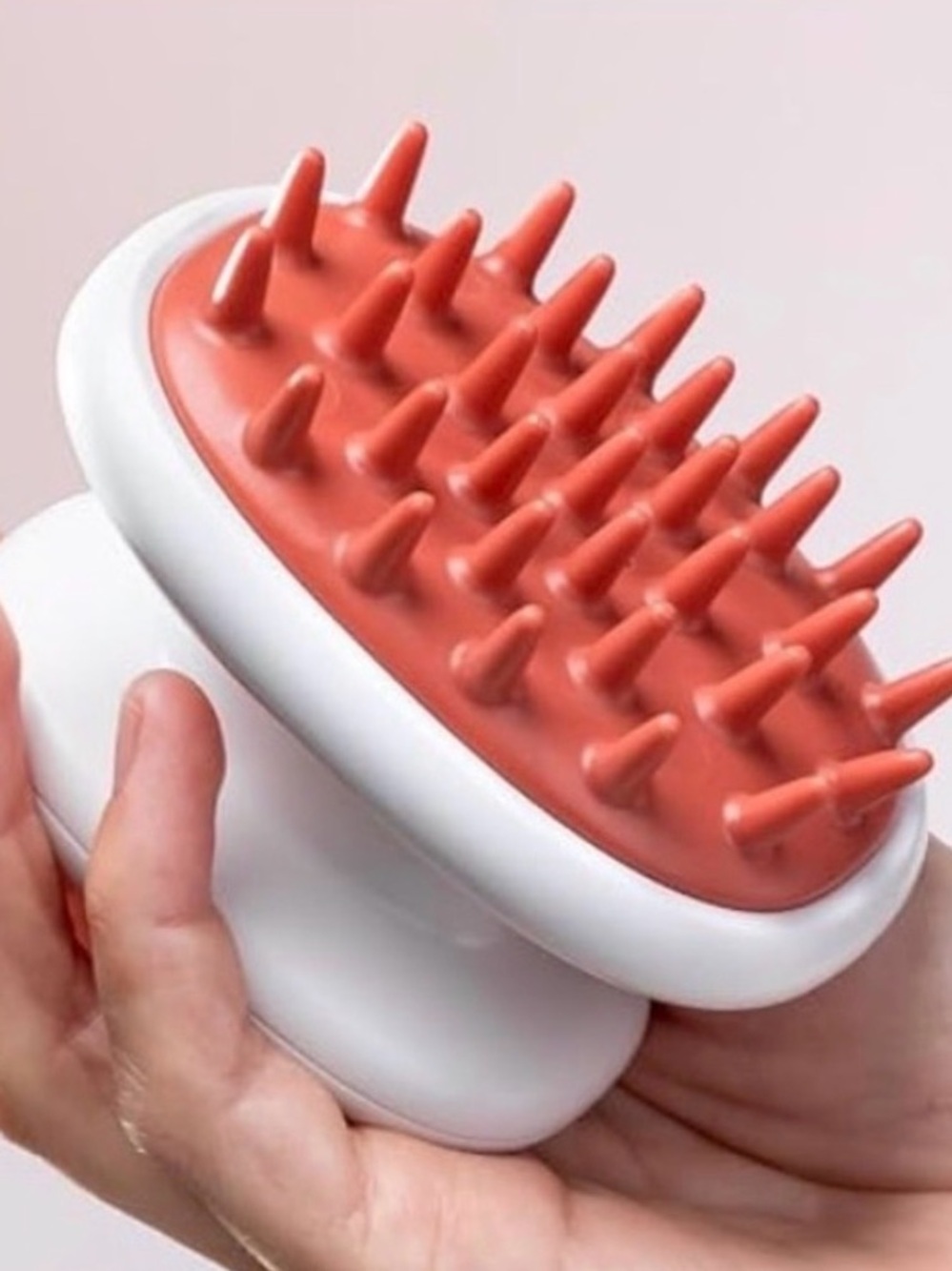 NIB KAMEDIS Scalp Massager Brush Silicone Brush Gentle Scalp Scrubber Exfoliator